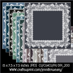 butterfly Lace Backgrounds-Classic