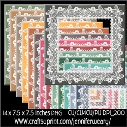 Butterfly Lace Frames-Cozy