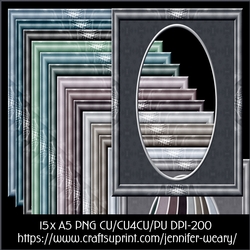 20 Classic A5 Frames 2