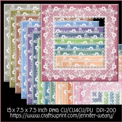 Butterfly Lace Frames-Unique