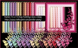 Flutterby Frame Set-Sweet