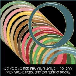 Round Plain Frames-Candyland