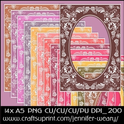 21 Cherry Blossom A5 Frames