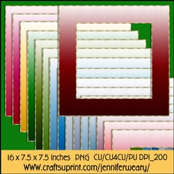 Ombrae Textured Frames-Christmas Time 2