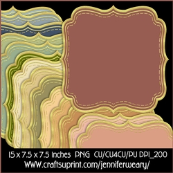 2 Beige Mats