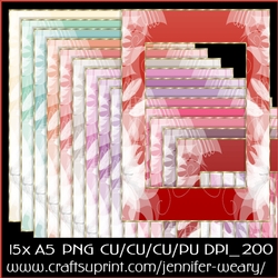 2Ombrae A5 Frames-Valentine