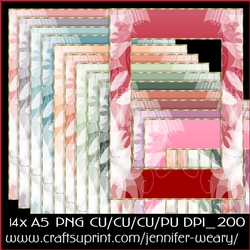 2Ombrae A5 Frames-Succulants Bright