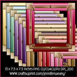 Golden Ombrae Frames 2 sweet