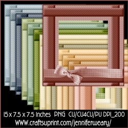 2 Beige Frames