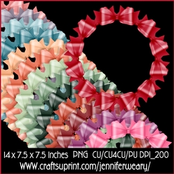 Circular Bow Frames-Succulants Bright