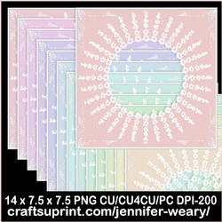 22 Candy Floss Frames 2