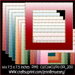 OmbraeTextured Frames Succulants Bright