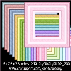 Lace Glass Frames-Easter Morn