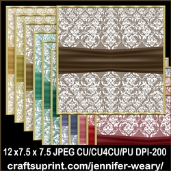 Ribbon Wrap Backgrounds-Christmas Joy
