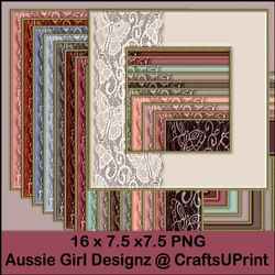 butterfly Side Border Frames-Dusty