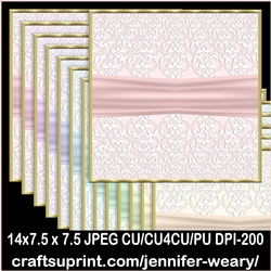 Ribbon Wrap Backgrounds-Candy Floss