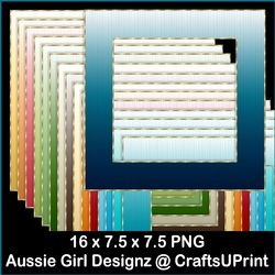 Ombrae Textured Frames-Lifes Beachy