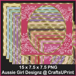 Lace with Roses Frames-Sweet
