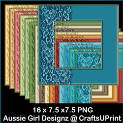 butterfly Side Border Frames-Lifes Beachy