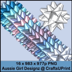Winter Wonderland Deco Bows