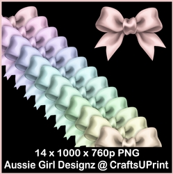 23 Candy Floss Bows