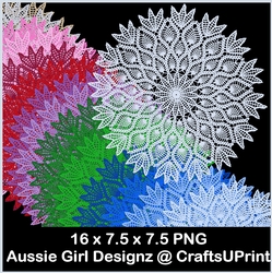 Elegance Doily Mats-Christmas Time