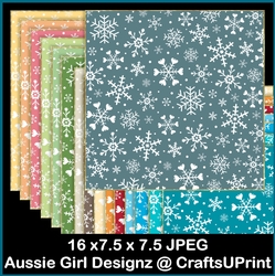 Snowflake Backgrounds-Lifes Beachy