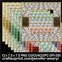 Ribbon Wrap Frames-Christmas Joy