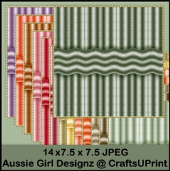 Wave Stripe Backgrounds-Autumn Fall Light