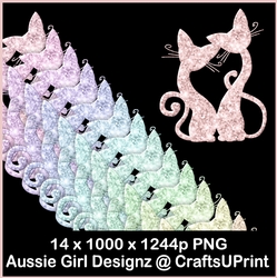 20 Candy Floss Ornaments