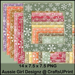 Snowflake Frames-Autumn Fall Light