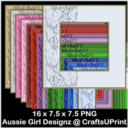 Butterfly Side Border Frames-Christmas Time