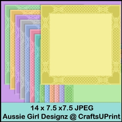 Heart Lace Backgrounds-Spring Light