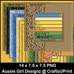 Butterfly Side Border Frames-Sunflower Fields