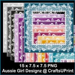 Butterfly Lace Frames-Gorgous