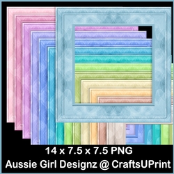 Swirls Galore Frames-Cute