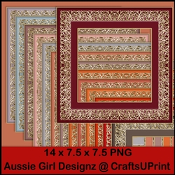 Charming Frames-Flamingo feathers