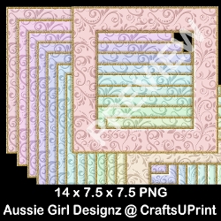 24 Candy floss Frames 6