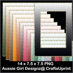 Ombrae Textured A5 frames-Cozy