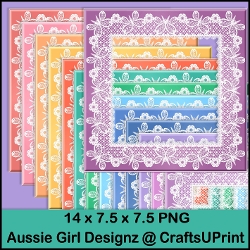 Butterfly Lace Frames-Summer