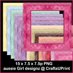swirls Galore frames-Sweet
