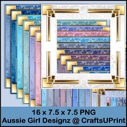 All sort Snowflake Frames-winter wonderland