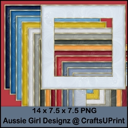 Outward Swirl Frames-Winter