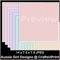 Diamond Backgrounds with White border-candy Floss