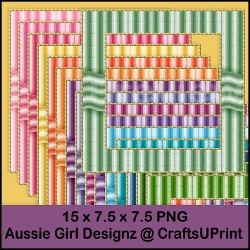 Wave Stripe Frames-easter