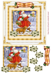 Santa with friends