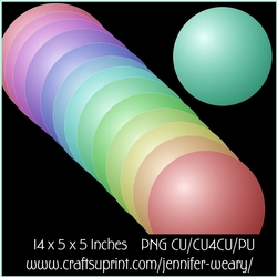 Candy Floss b Ornaments 7
