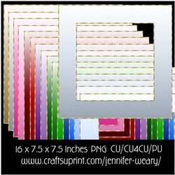  Ombrae Textured Frames 2 Christmas