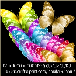 Merry & Bright Butterflies