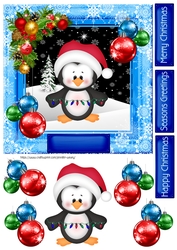 Penguin with Lights